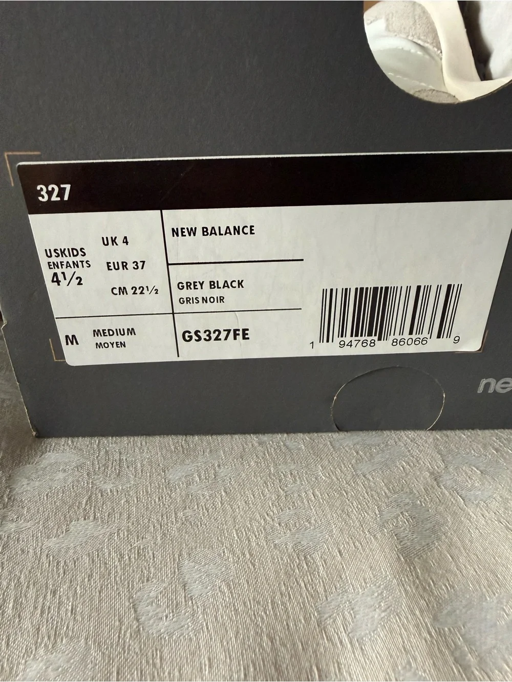New Balance lightweight kids